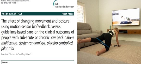 Feedback on back pain